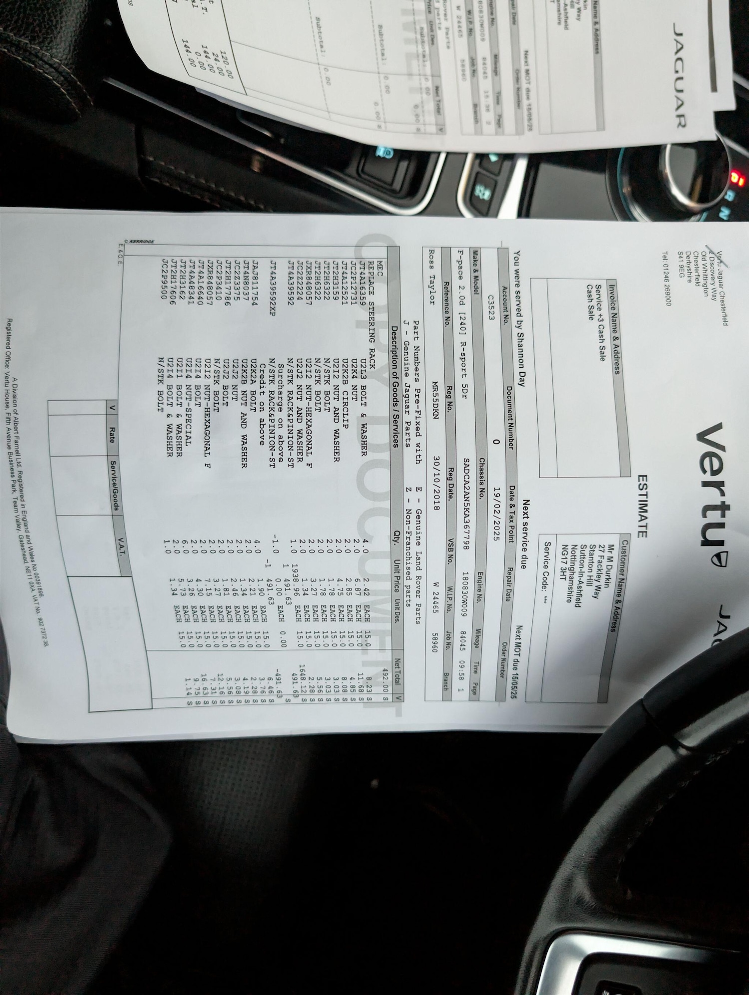 Used Jaguar F-Pace 2018 for sale - 76886160: Photo 47