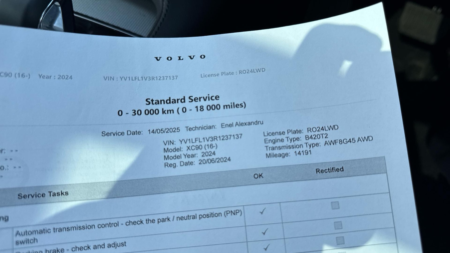 Vehicle 14