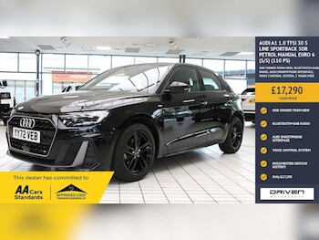 2022 (72) - 1.0 TFSI 30 S line Sportback 5dr Petrol Manual Euro 6 (s/s) (110 ps)