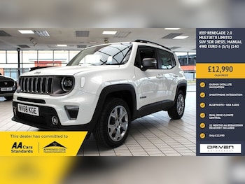 2018 (68) - 2.0 MultiJetII Limited SUV 5dr Diesel Manual 4WD Euro 6 (s/s) (140 ps)
