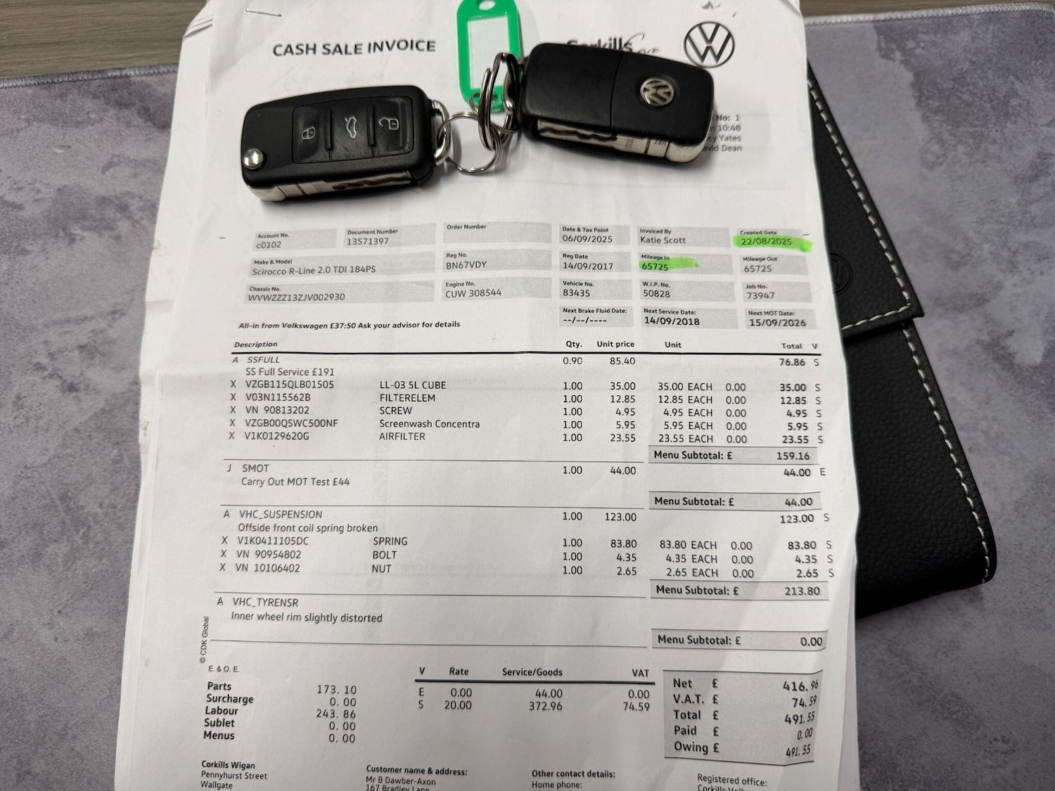 Used Volkswagen Scirocco 2017 for sale - 77490089: Photo 46