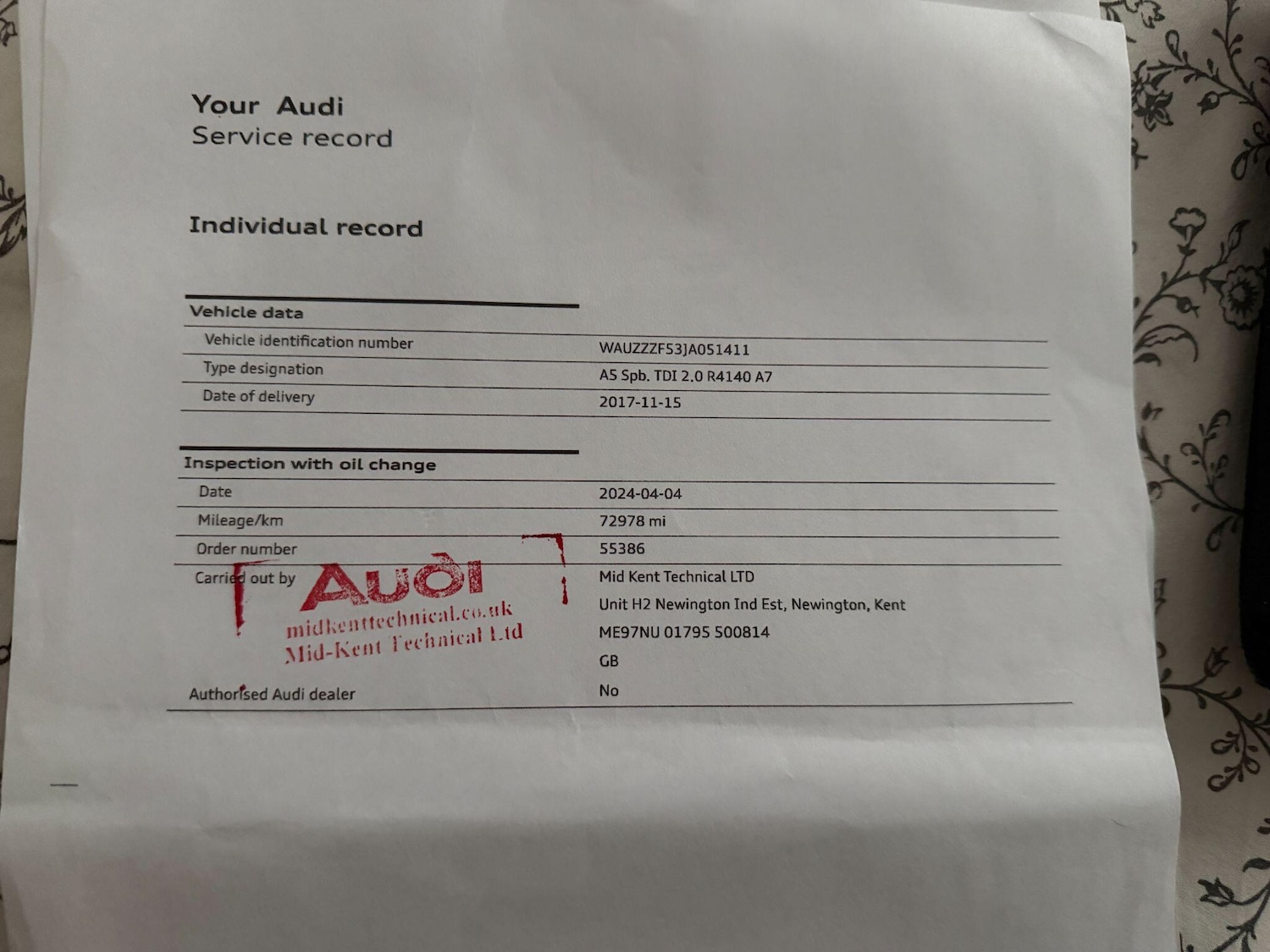 Used Audi A5 for sale - 78135654: Photo 31