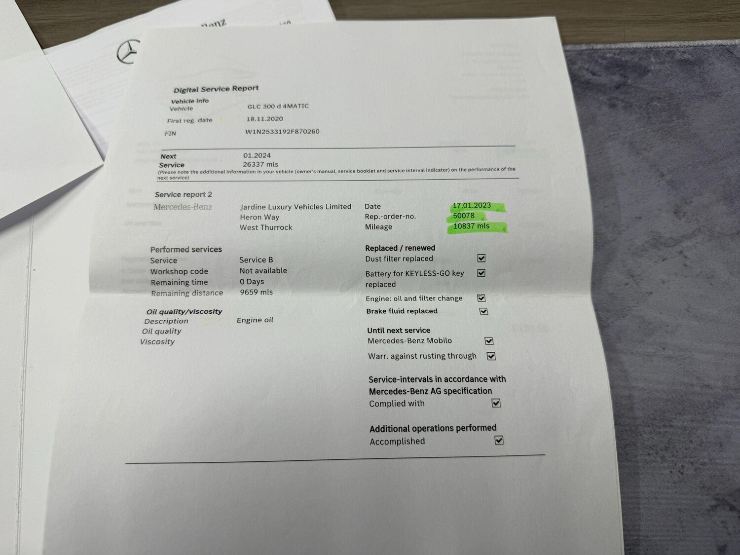 Used Mercedes-Benz GLC for sale - 78034035: Photo 92