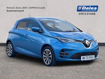 2020 (20) - ZOE 100KW i GT Line R135 50KWh Rapid Charge 5Dr Auto Hatchback