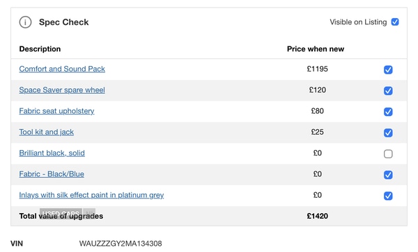 Used Audi A3 2021 for sale - 76953726: Photo 11