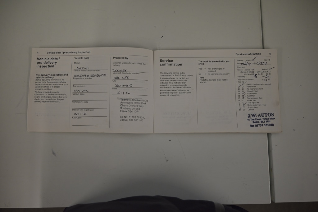 Used Vauxhall Meriva 2016 for sale - 77370934: Photo 21