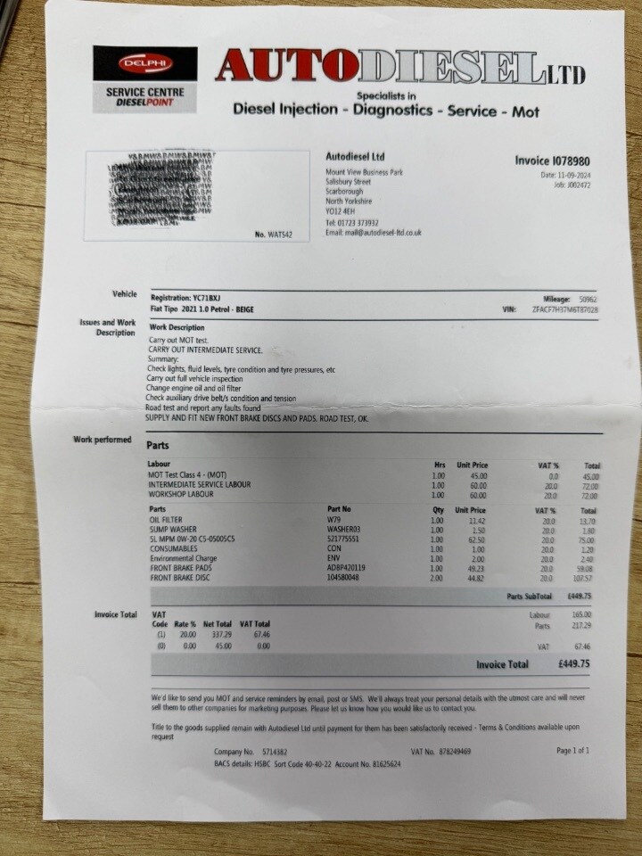 Used Fiat Tipo 2021 for sale - 78002217: Photo 32