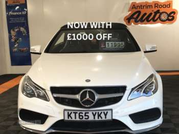 2016 - E220 BlueTEC AMG Line 2dr 7G-Tronic