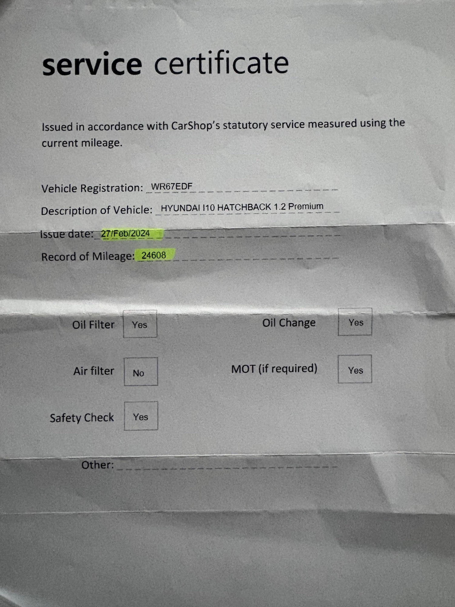 Used Hyundai i10 2017 for sale - 77281210: Photo 17