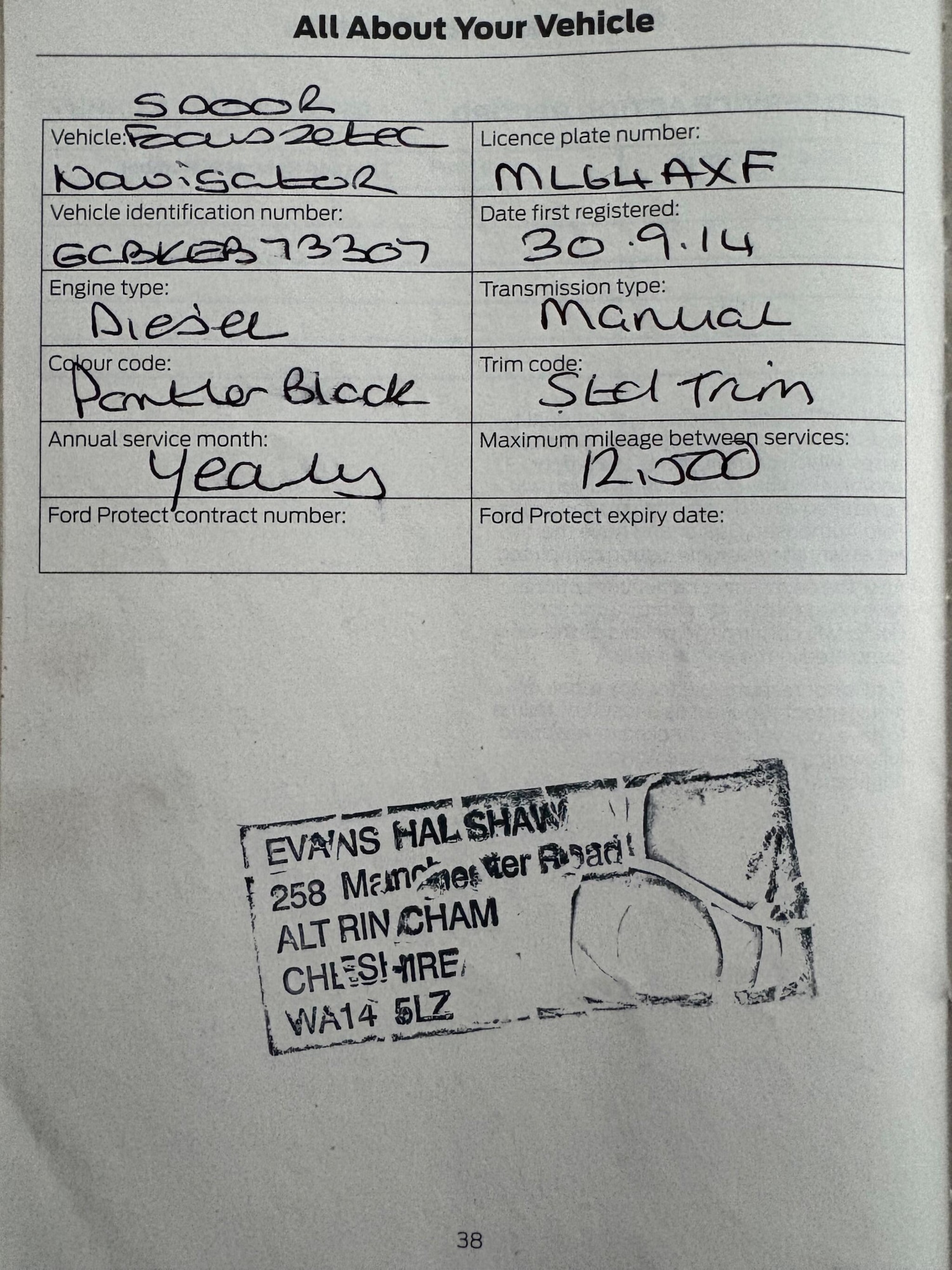 Used Ford Focus 2014 for sale - 77158092: Photo 37