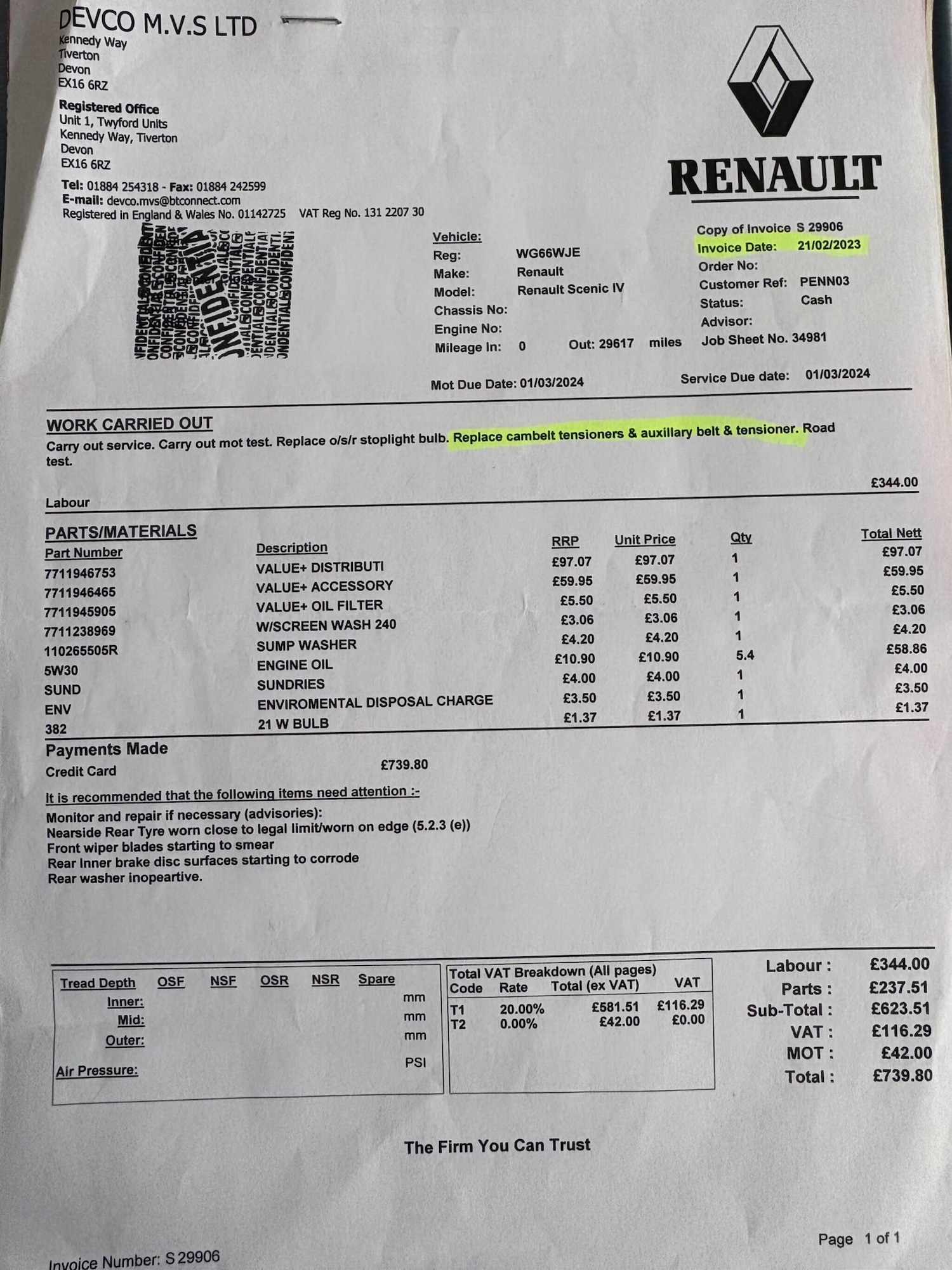 Used Renault Scenic 2017 for sale - 77360674: Photo 31