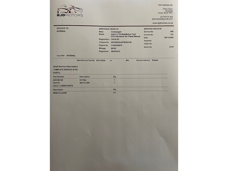 Used Volkswagen Golf 2015 for sale - 76896587: Photo 55