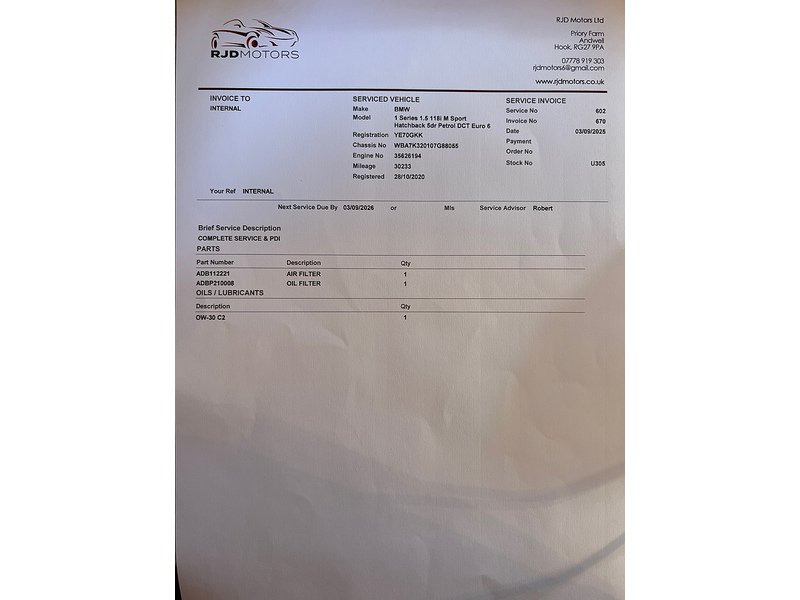 Used BMW 1 Series 2020 for sale - 76831651: Photo 51