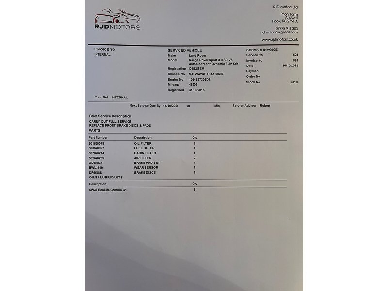 Used Land Rover Range Rover Sport for sale - 76819325: Photo 69