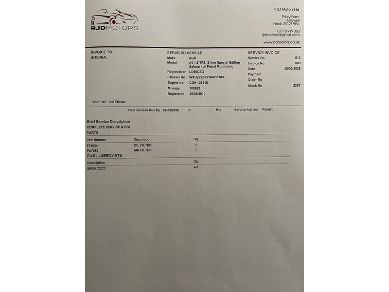 Used Audi A4 2010 for sale - 76831659: Photo 52