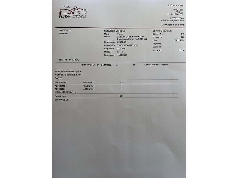 Used Volvo XC60 2017 for sale - 77011634: Photo 53