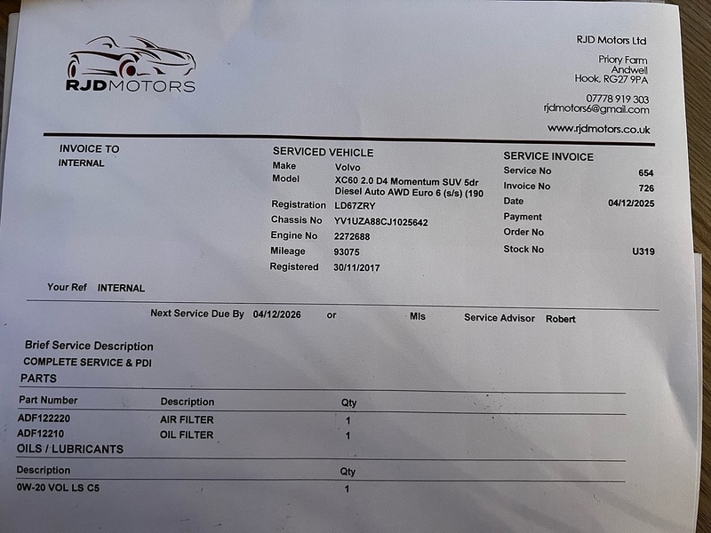 Used Volvo XC60 2017 for sale - 77159048: Photo 52