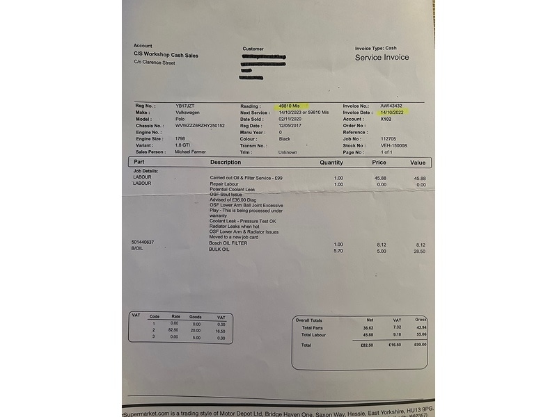 Used Volkswagen Polo 2017 for sale - 78122355: Photo 51