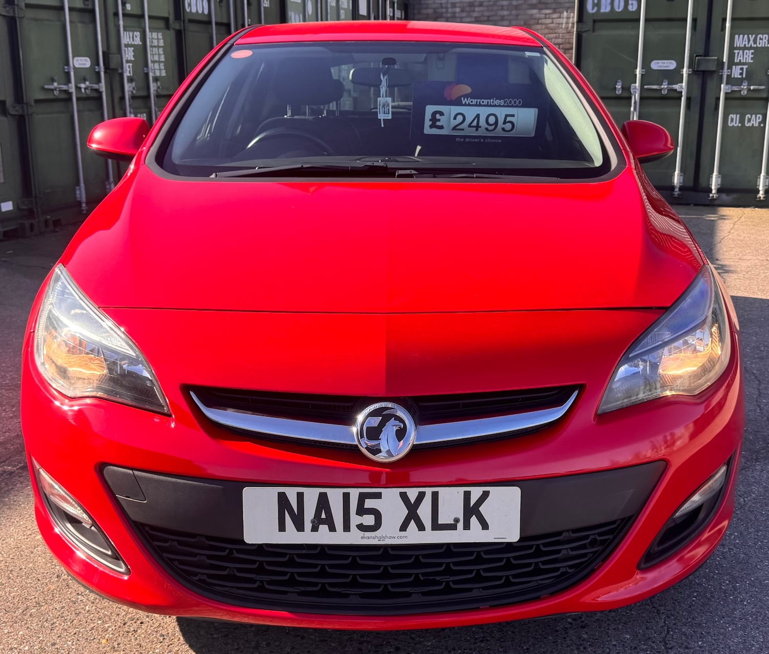 Used Vauxhall Astra 2015 for sale - 77742844: Photo 2
