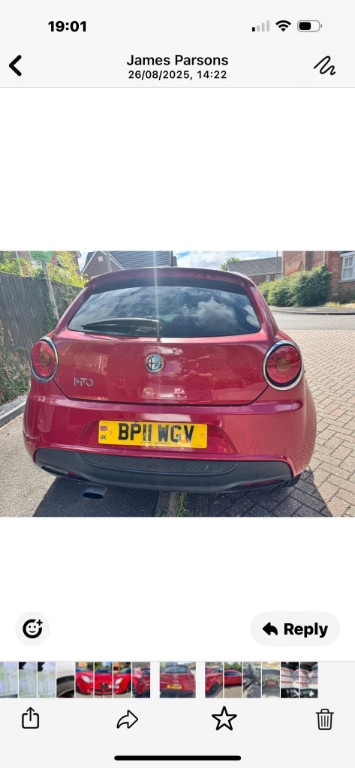 Used Alfa Romeo MiTo 2011 for sale - 76446075: Photo 5