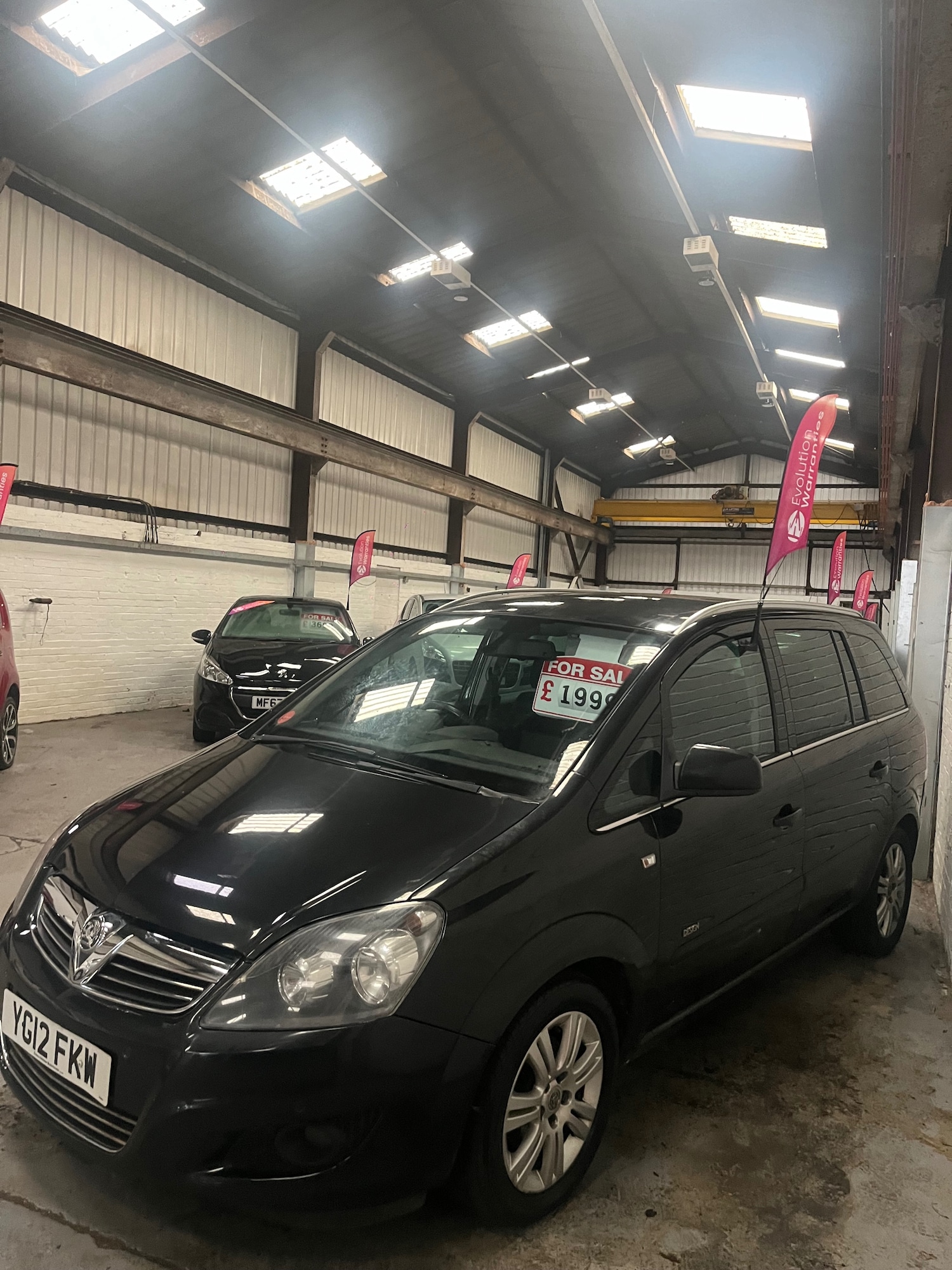 Used Vauxhall Zafira 2012 for sale - 77113345: Photo 3