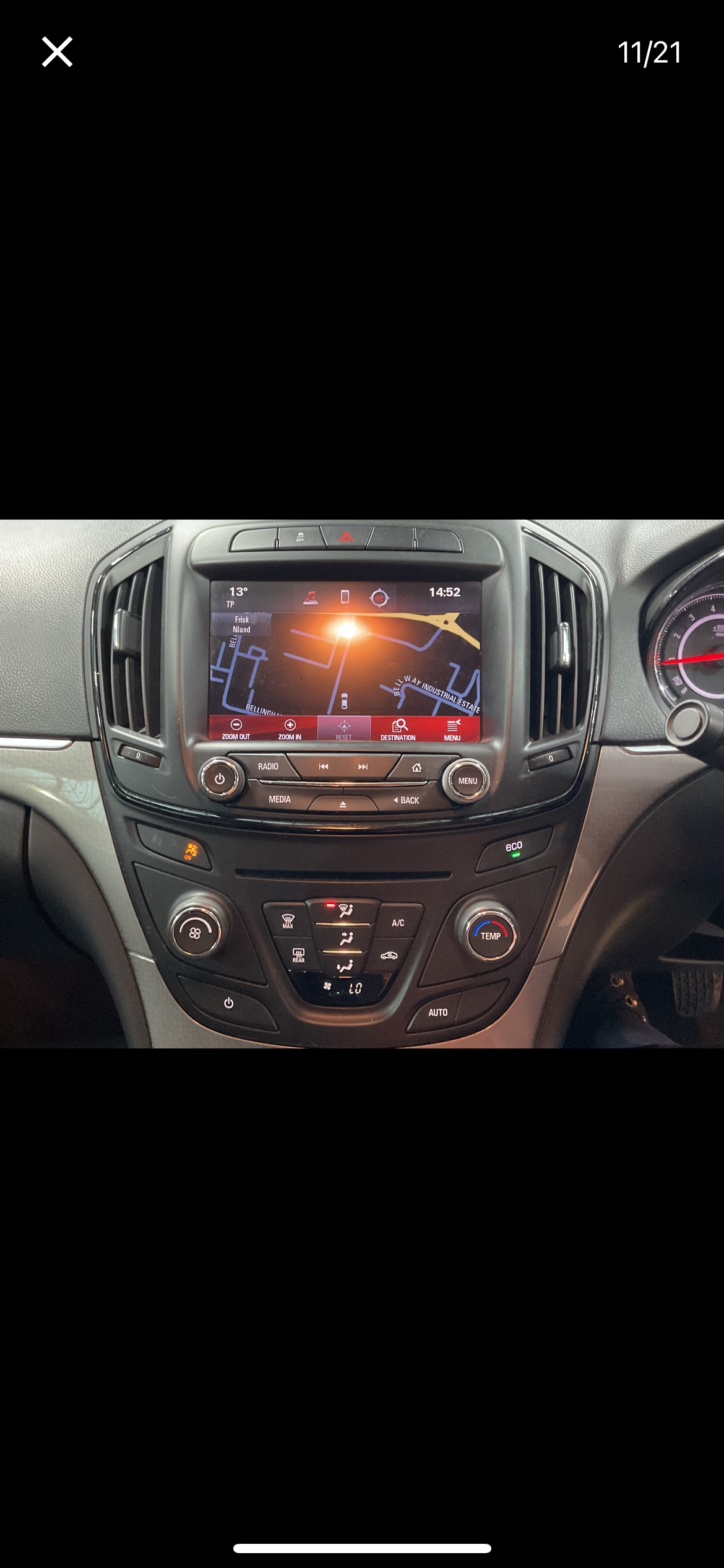 Used Vauxhall Insignia 2014 for sale - 77226086: Photo 8