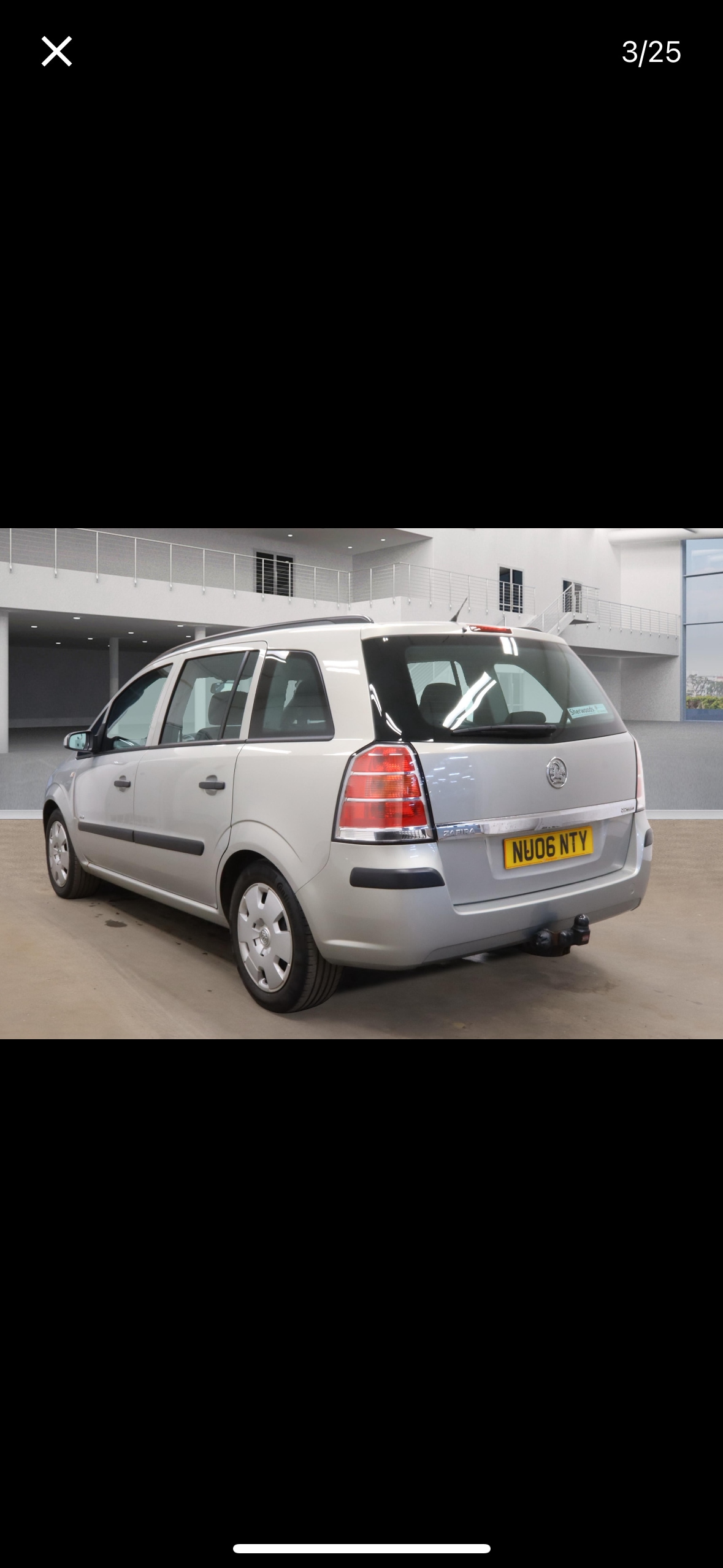 Used Vauxhall Zafira 2006 for sale - 78123369: Photo 3