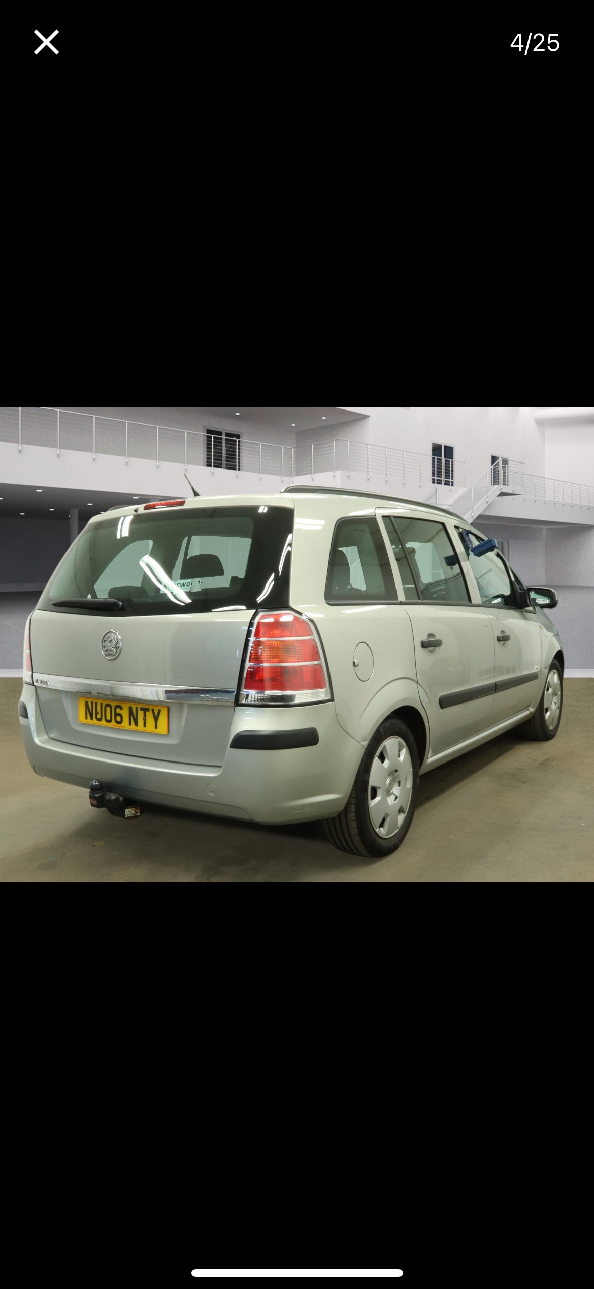Used Vauxhall Zafira 2006 for sale - 78123369: Photo 4