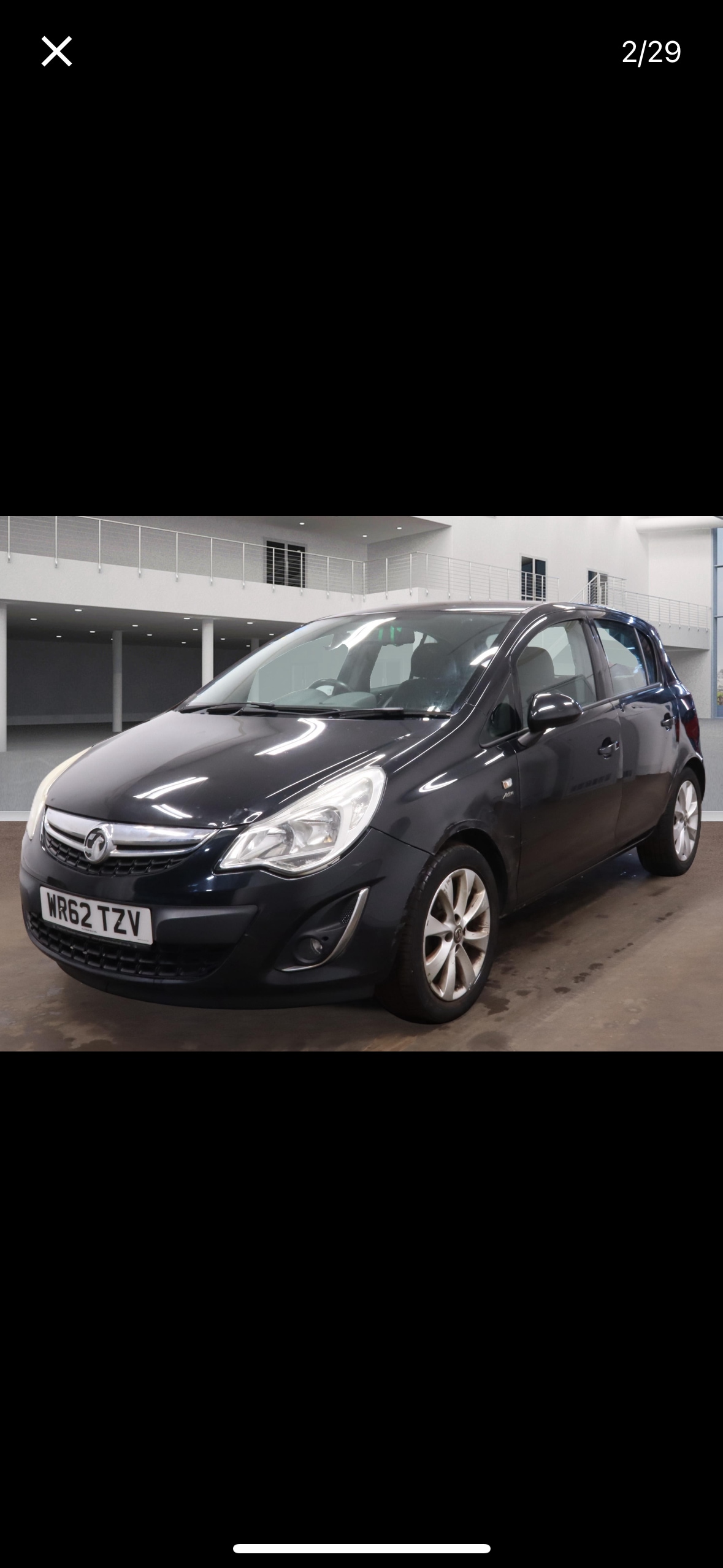 Used Vauxhall Corsa 2012 for sale - 77734923: Photo 2