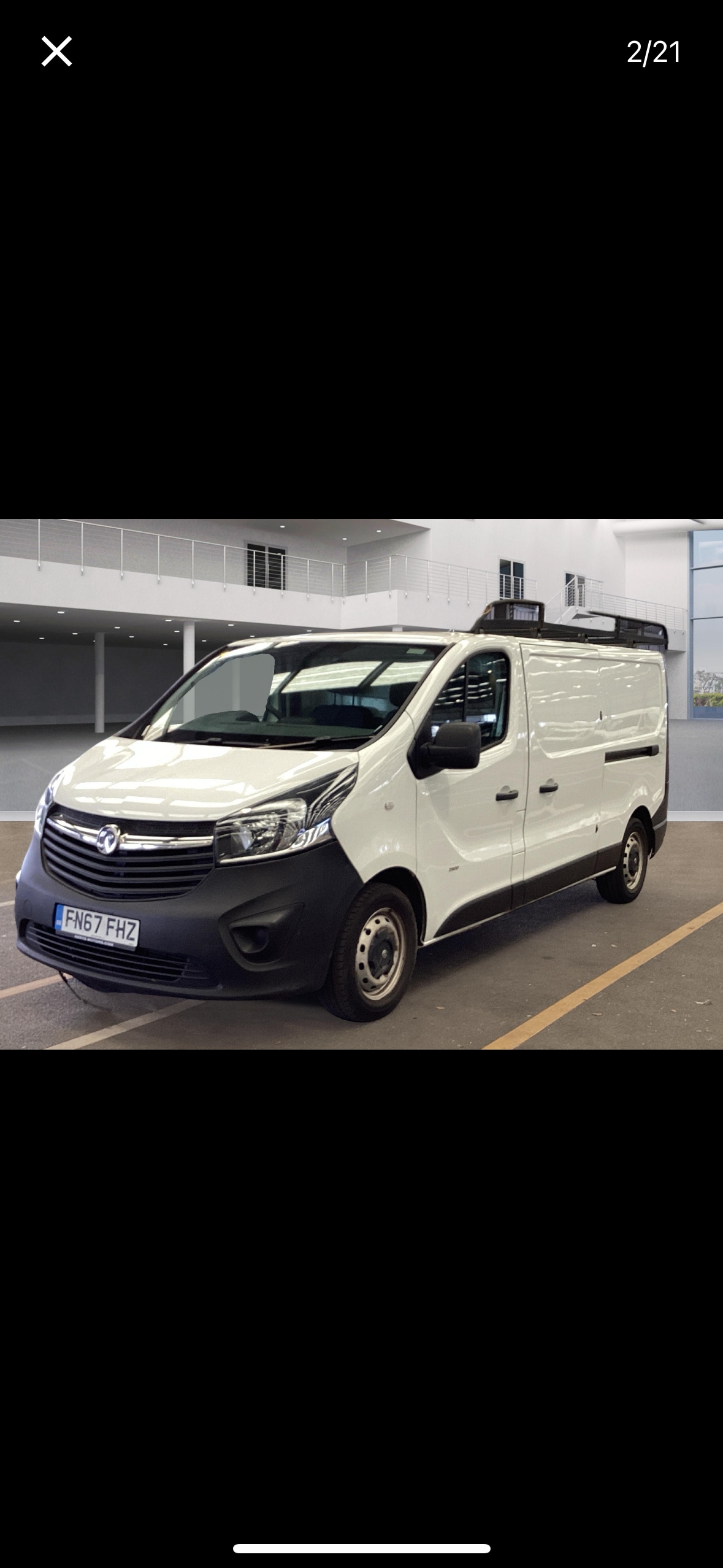Used Vauxhall Vivaro 2017 for sale - 77896820: Photo 3