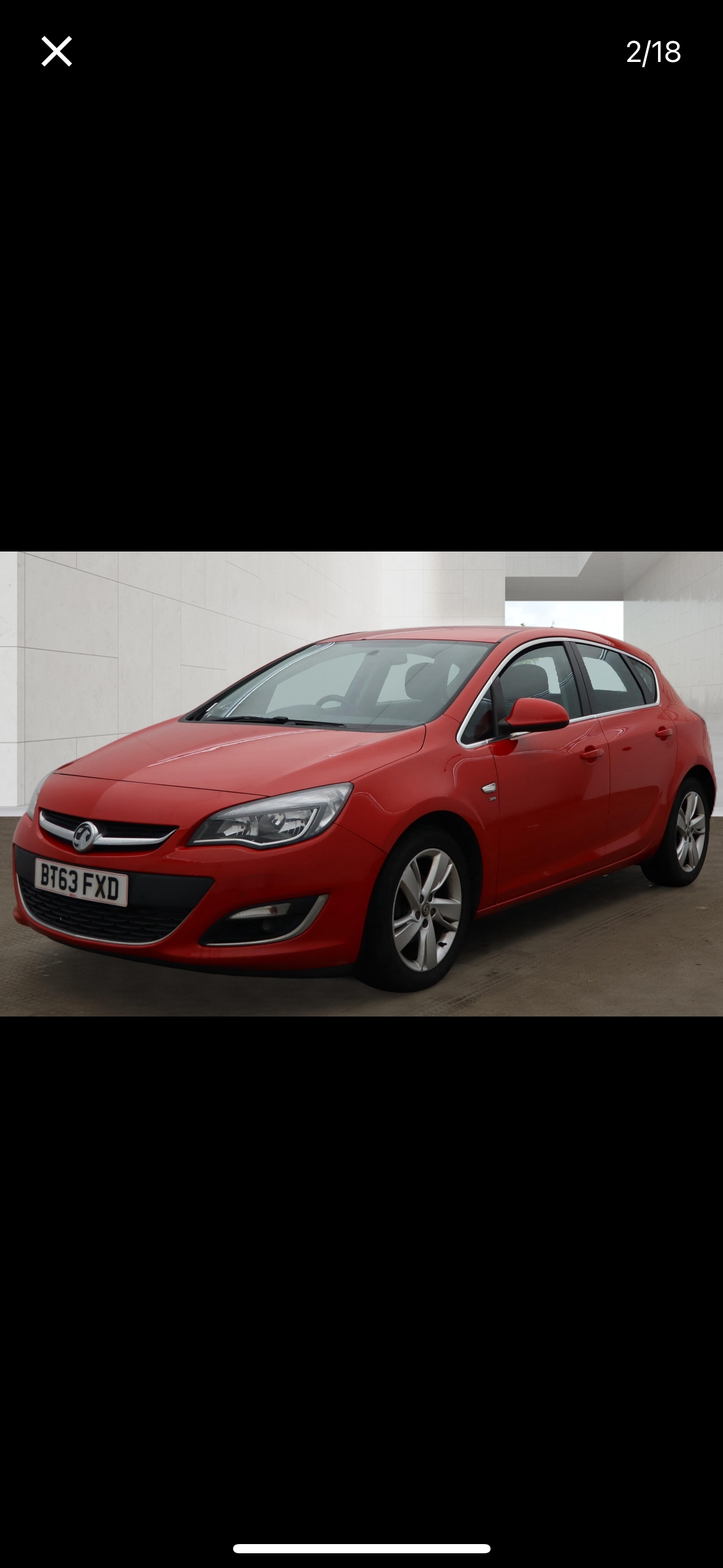 Used Vauxhall Astra 2014 for sale - 78170051: Photo 2