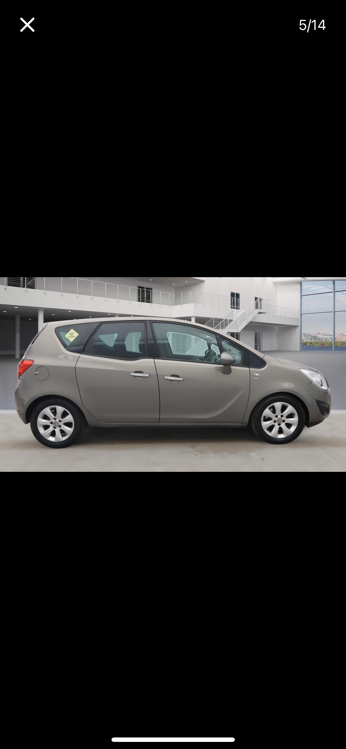 Used Vauxhall Meriva 2011 for sale - 76542734: Photo 5