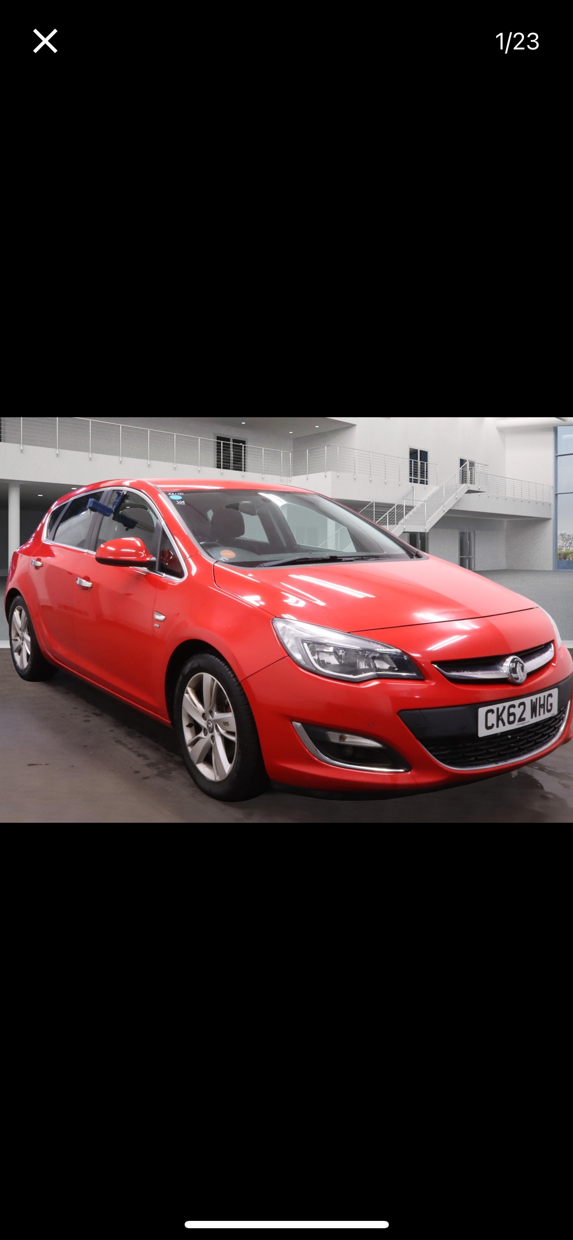 Used Vauxhall Astra 2012 for sale - 76385174: Photo 1