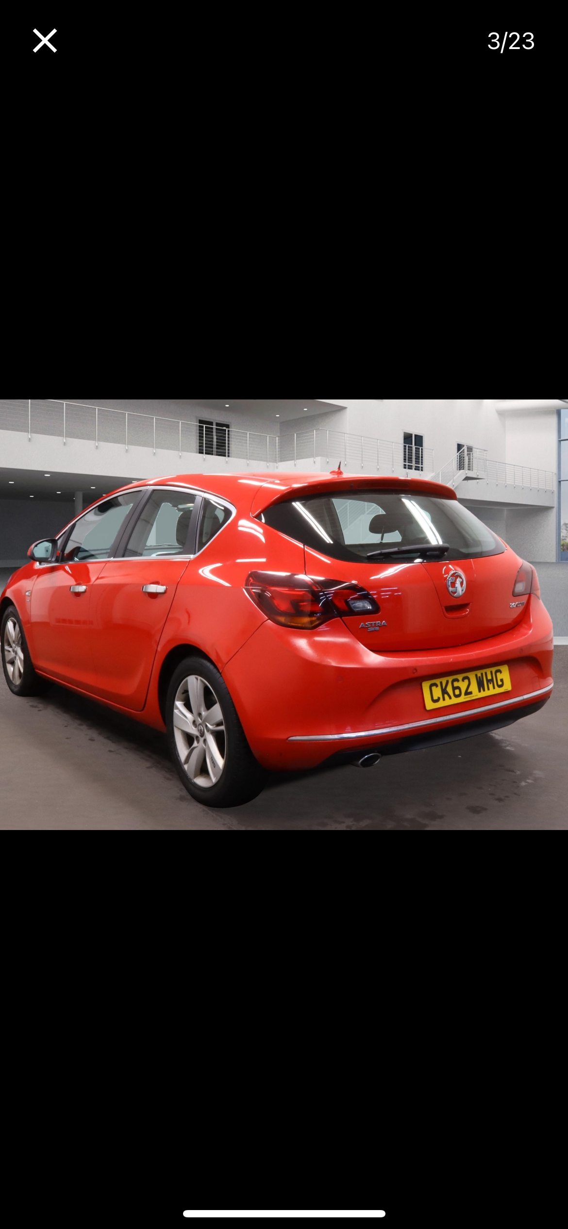 Used Vauxhall Astra 2012 for sale - 76385174: Photo 3