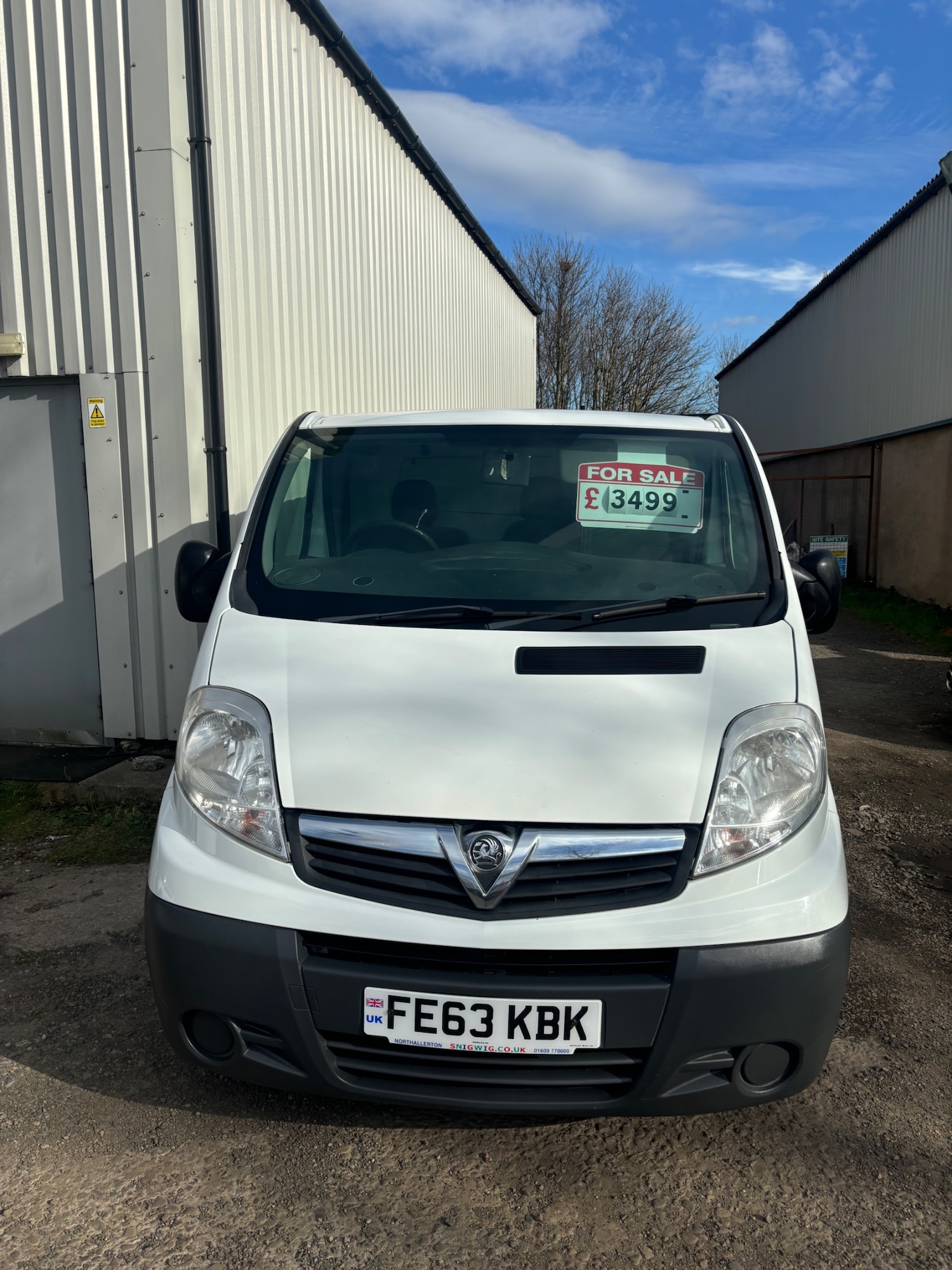 Used Vauxhall Vivaro 2013 for sale - 78094562: Photo 2