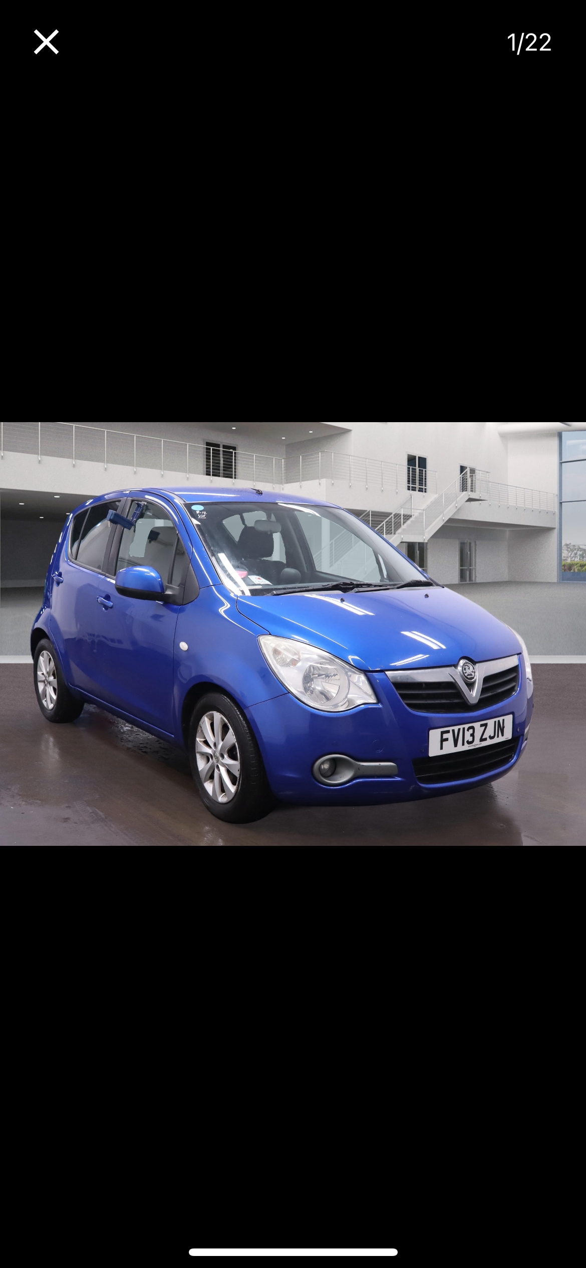 Used Vauxhall Agila 2013 for sale - 76934994: Photo 1