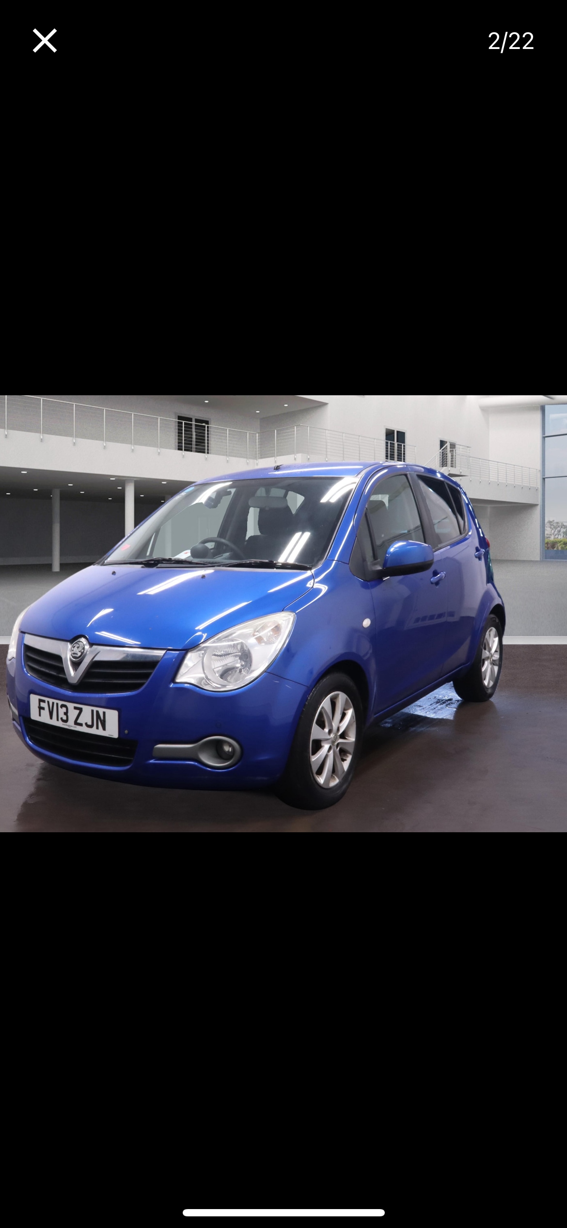Used Vauxhall Agila 2013 for sale - 76934994: Photo 2