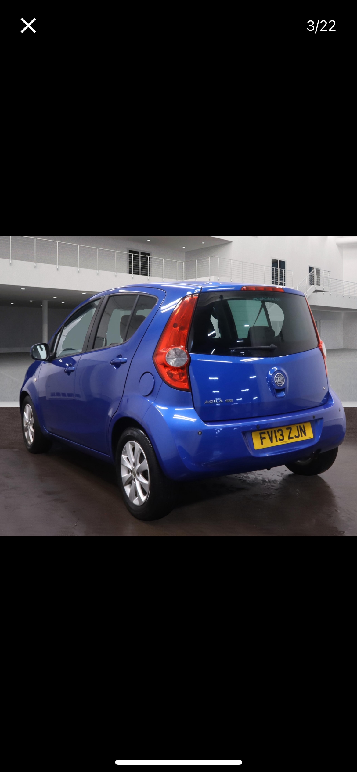 Used Vauxhall Agila 2013 for sale - 76934994: Photo 3