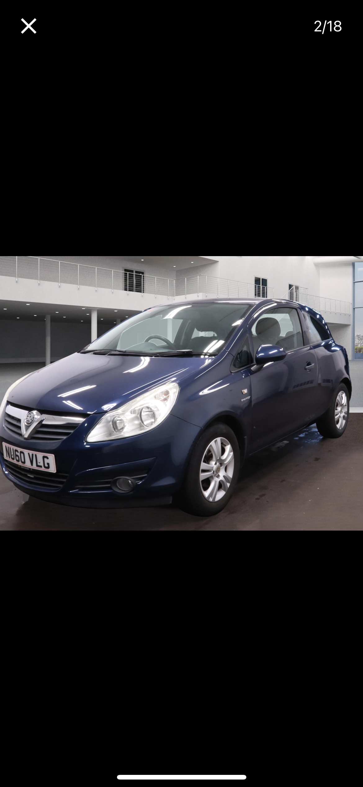 Used Vauxhall Corsa 2011 for sale - 76347298: Photo 2