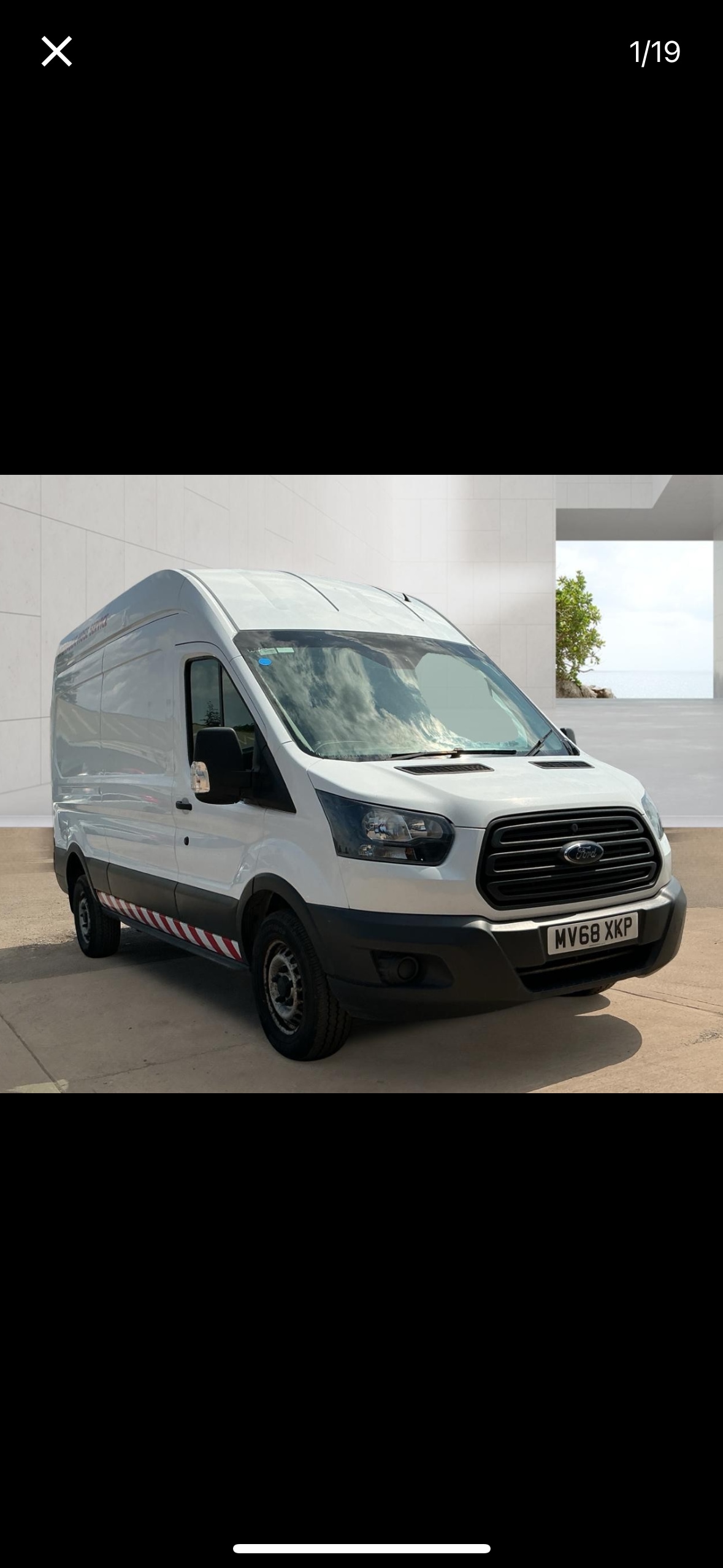 White 2018 Ford Transit 2.0TDCi 350 L3H3 (130PS)(EU6) RWD Panel Van Van Rear-wheel drive Manual