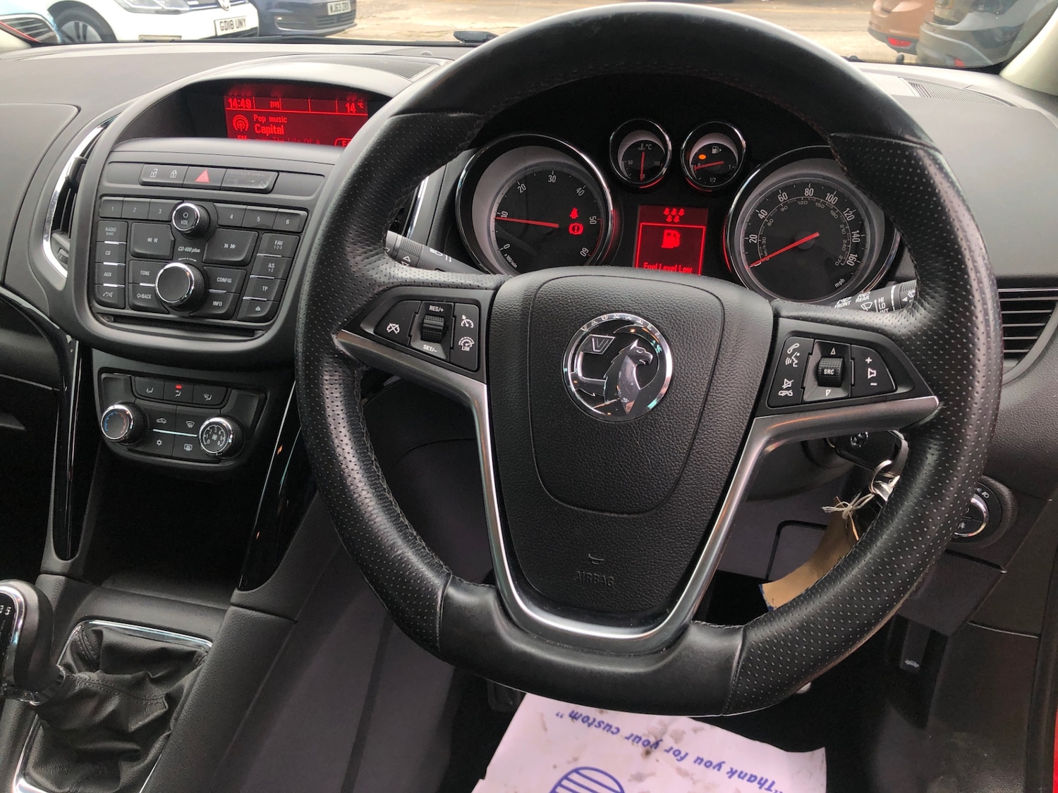 Used Vauxhall Zafira 2015 for sale - 76663743: Photo 9