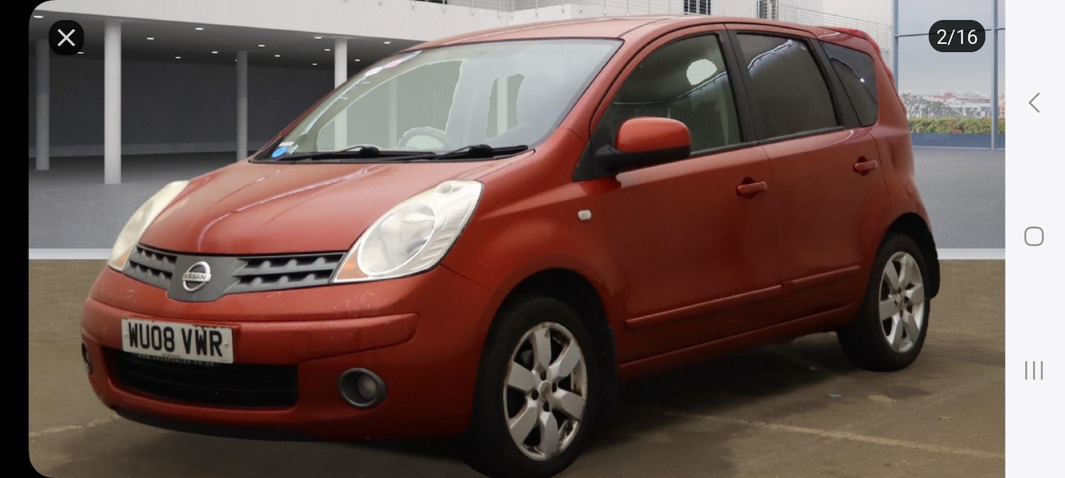 Used Nissan Note 2008 for sale - 76650294: Photo 1