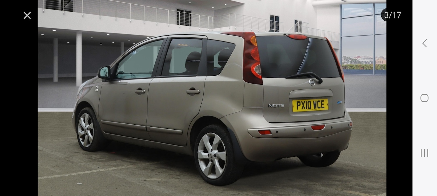 Used Nissan Note 2010 for sale - 77632280: Photo 2