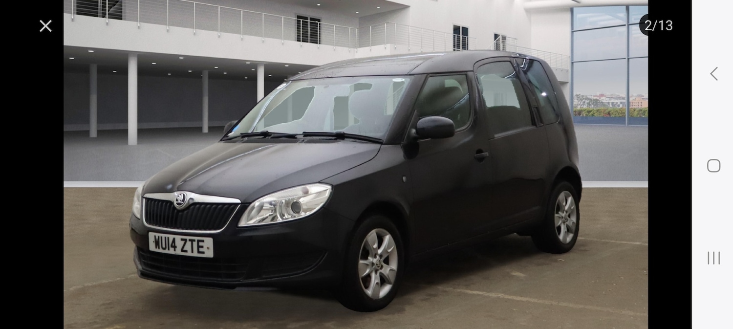 Used Skoda Roomster 2014 for sale - 76694702: Photo 1