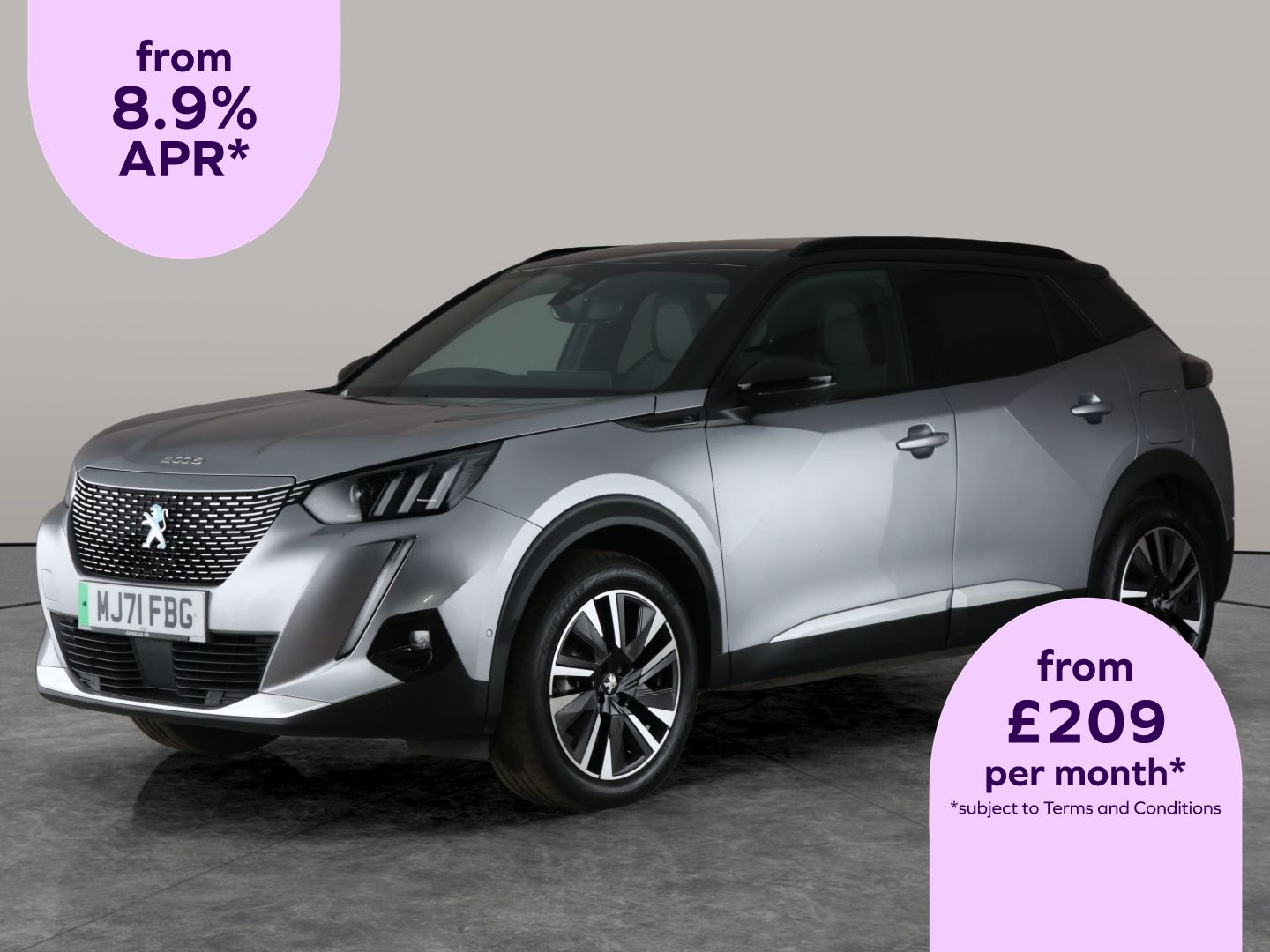 Used Peugeot E-2008 2021 for sale - 76694025: Photo 1