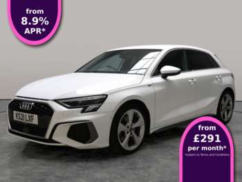 2021 - 1.0 TFSI 30 S line Sportback 5dr Petrol Manual Euro 6 (s/s) (110 ps) - BLUE