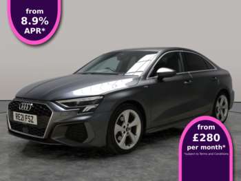 2021 - 1.0 TFSI 30 S line Saloon 4dr Petrol S Tronic Euro 6 (s/s) (110 ps) - BLUET