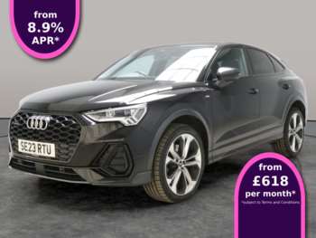 2023 - 2.0 TFSI 40 Black Edition Sportback 5dr Petrol S Tronic quattro Euro 6 (s/s