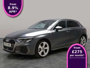2022 - 1.5 TFSI 35 S line Sportback 5dr Petrol Manual Euro 6 (s/s) (150 ps) - BLUE