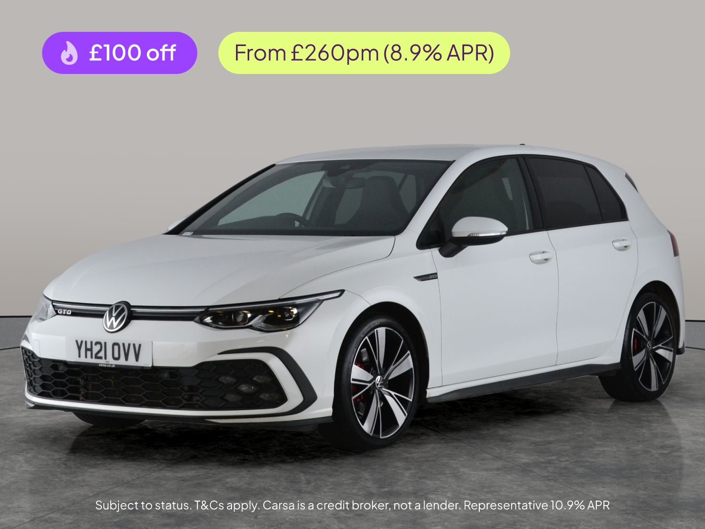 Used Volkswagen Golf 2021 for sale - 76847602: Photo 1